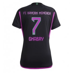Bayern Munich Serge Gnabry #7 Borta Kläder Dam 2023-24 Kortärmad
